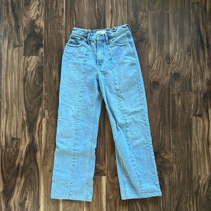 Abercrombie & Fitch The ‘90s Relaxed Jean High Rise Curve Love 27